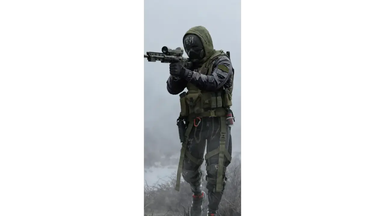 Blix operator in official Modern Warfare 4 promotional character artwork