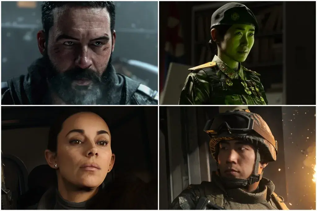 cast lineup in Modern Warfare 4