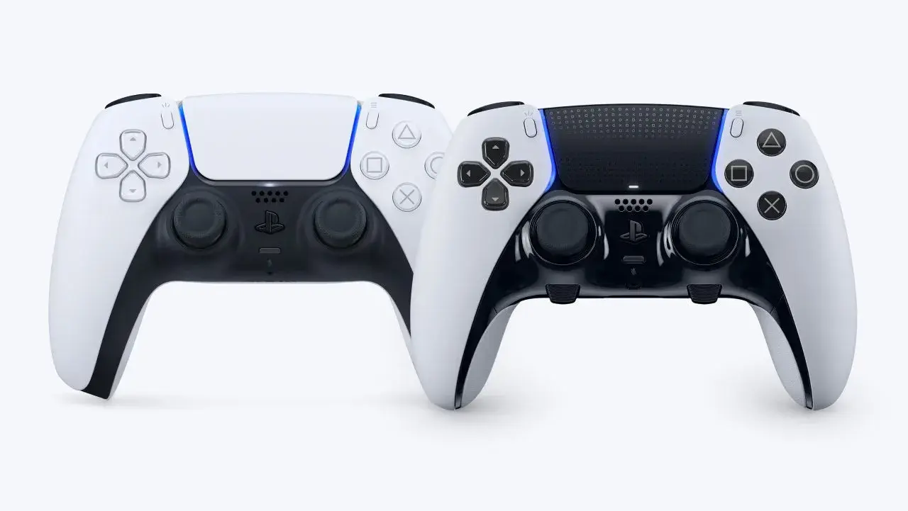 DualSense and DualSense Edge controllers for PlayStation 5